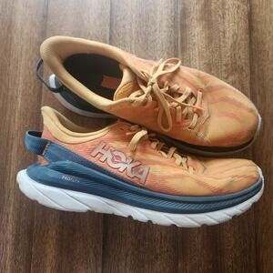 Hoka Mach Supersonic Womens 8 Running Shoes Yellow Orange  Profly+